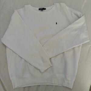 Polo Ralph Lauren White Sweatshirt